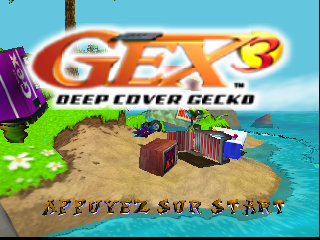 Gex 3: Deep Cover Gecko box art for Nintendo 64